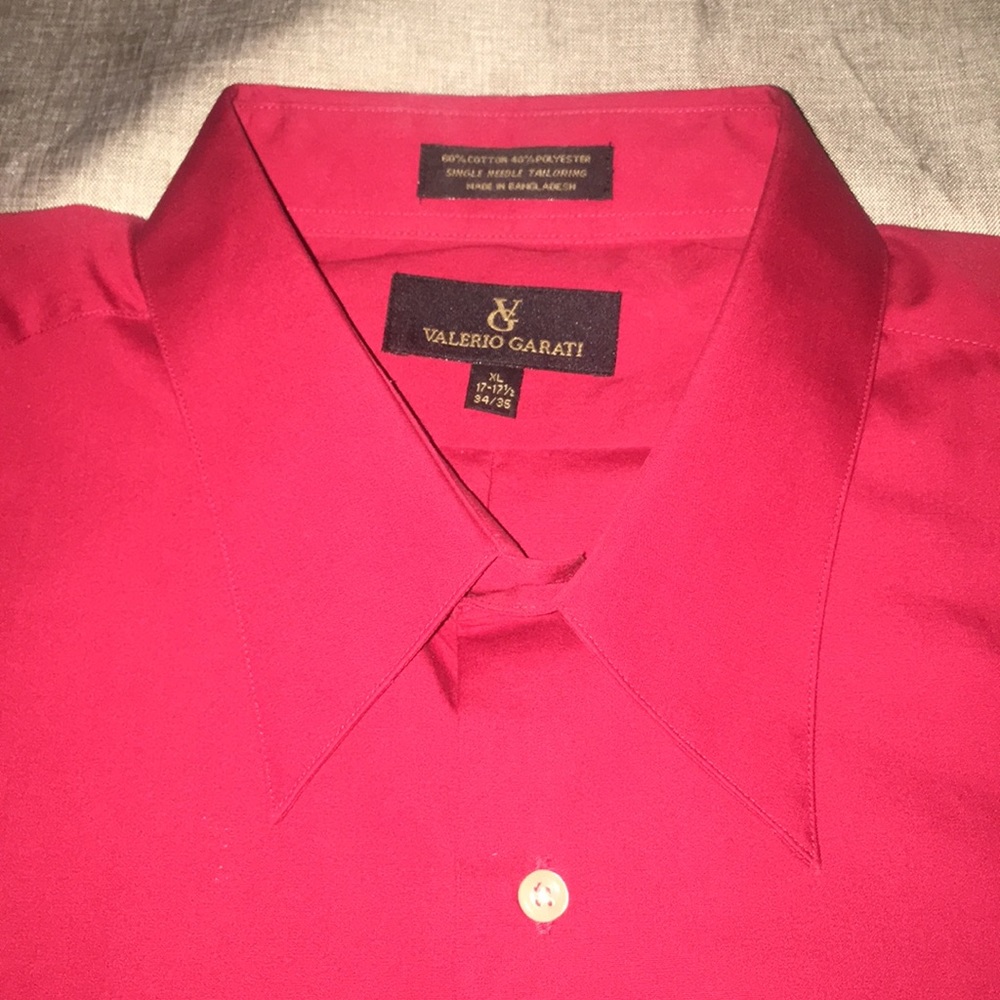 EUC Valerio Garati Men’s Long Sleeve Button Up Dress Shirt